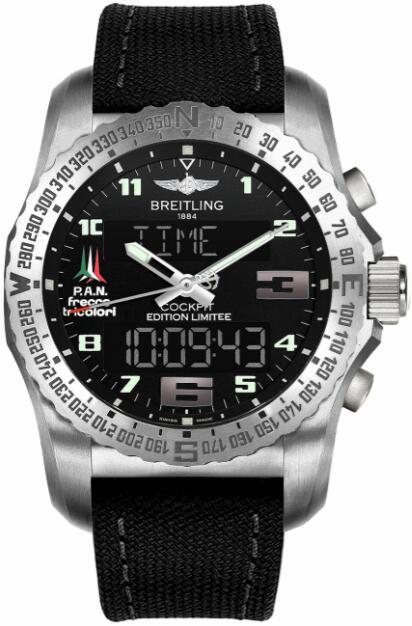 Review Breitling Cockpit B50 Replica Watch EB50102W/BE38-104W - Click Image to Close